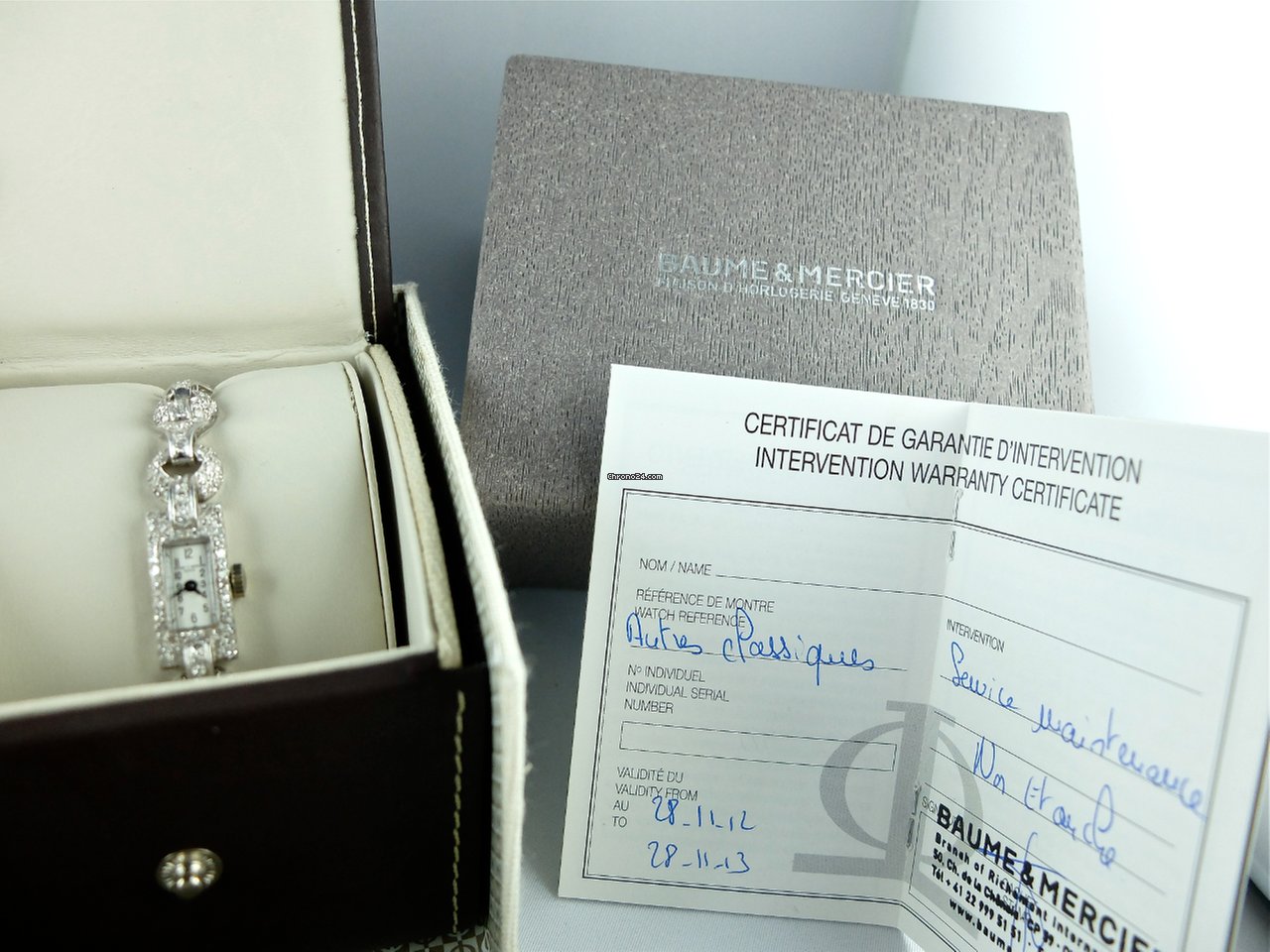 Baume & Mercier Womens watch Manual winding Platinum 0000 Replica 8