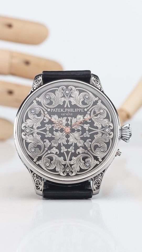 IWC Portuguese Minute Repeater Mens watch Unisex Manual winding White gold IW524205 Pice Unique Replica 8
