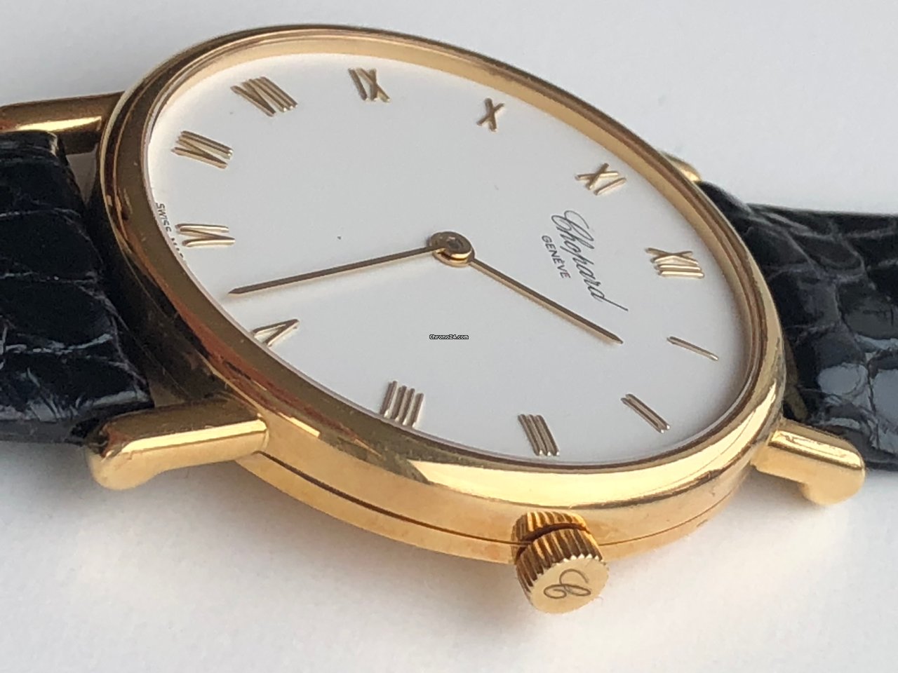 Chopard Classic Mens watch Unisex Manual winding Yellow gold 163154-0001 Replica 8
