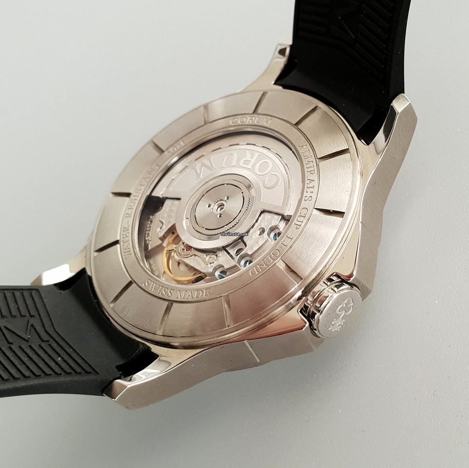 Corum Admirals Cup Legend 42 Mens watch Unisex Automatic Steel 395.101.20 F371.AA12 Replica 8