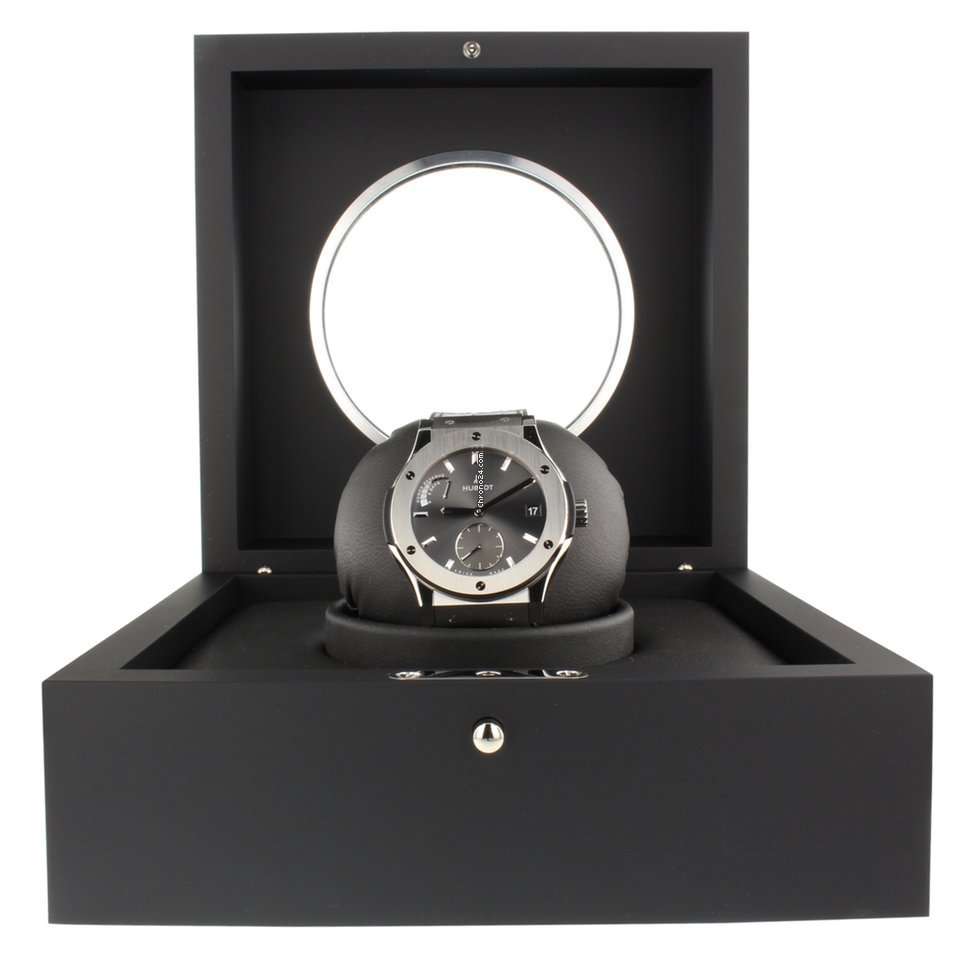 IMG_9081 Hublot Classic Fusion Mens watch Unisex Manual winding Titanium 516NX7070LR Replica 8
