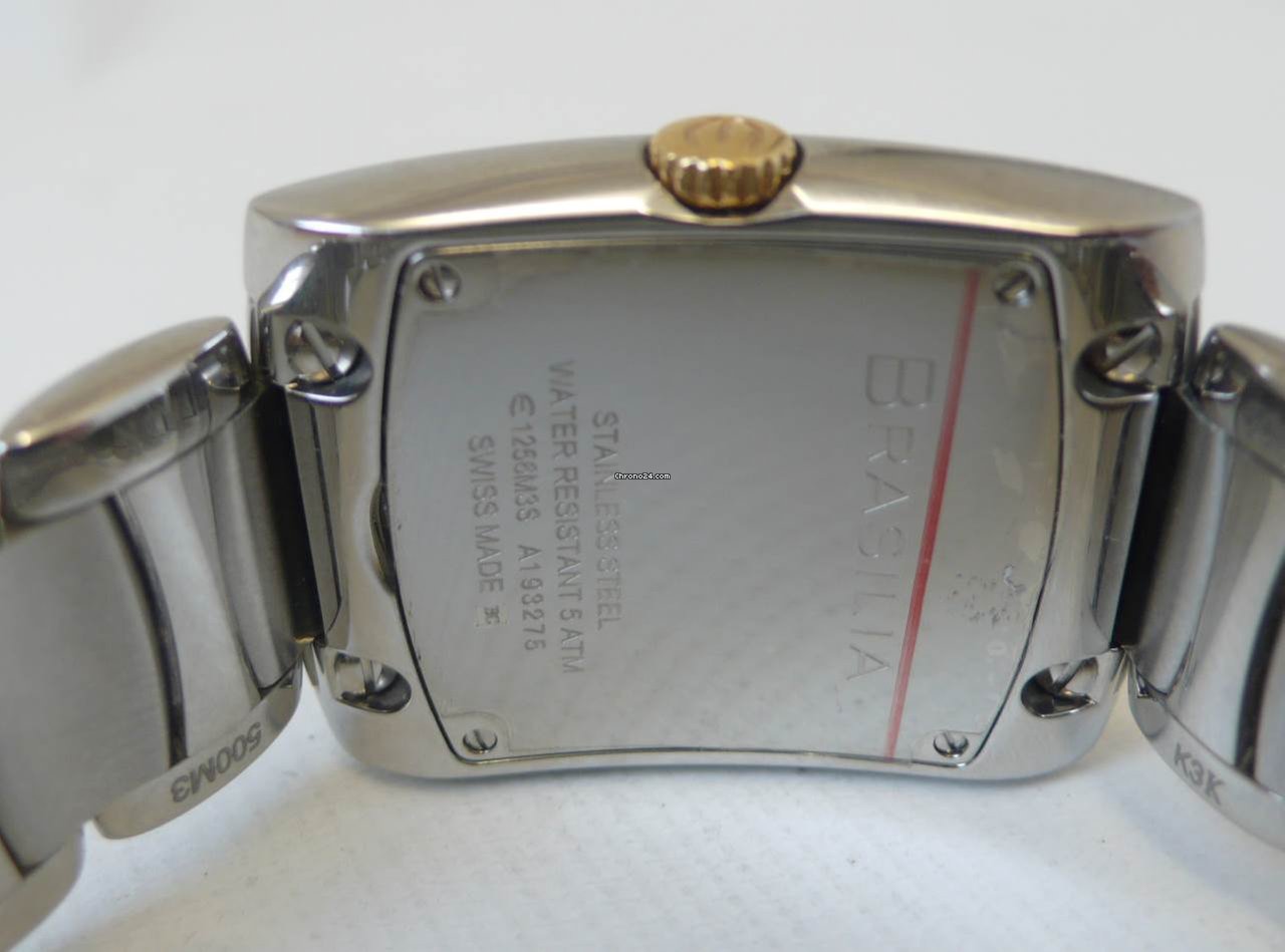 IMG_9081 Ebel Brasilia Womens watch Quartz Steel 1215781 Replica 8