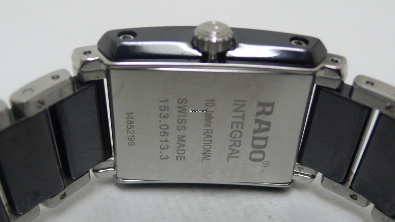 IMG_9081 Rado Integral Womens watch Quartz Ceramic R20613712 Replica 8