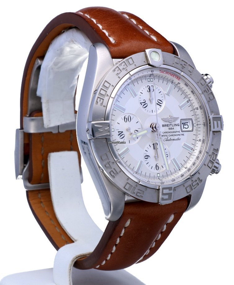 IMG_9081 Breitling Galactic 44 Mens watch Unisex Automatic Steel A1336410 Replica 8