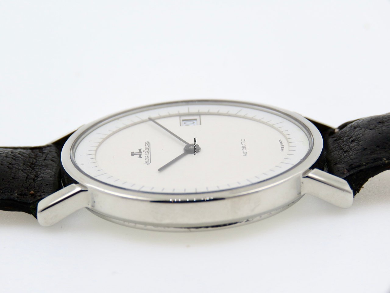 Jaeger-LeCoultre Mens watch Unisex Automatic Steel J98020 Extra Slim Automatic Case 34.5mm. Stainless Steel Men Watch Replica 8