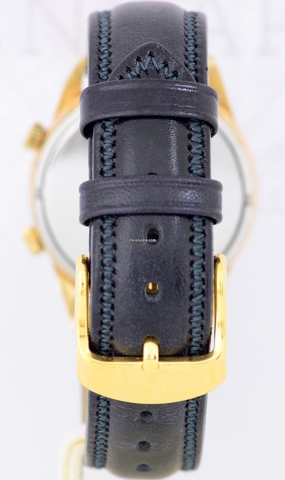 Jaeger-LeCoultre Mens watch Unisex Manual winding Gold Steel Memovox Vintage Replica 8