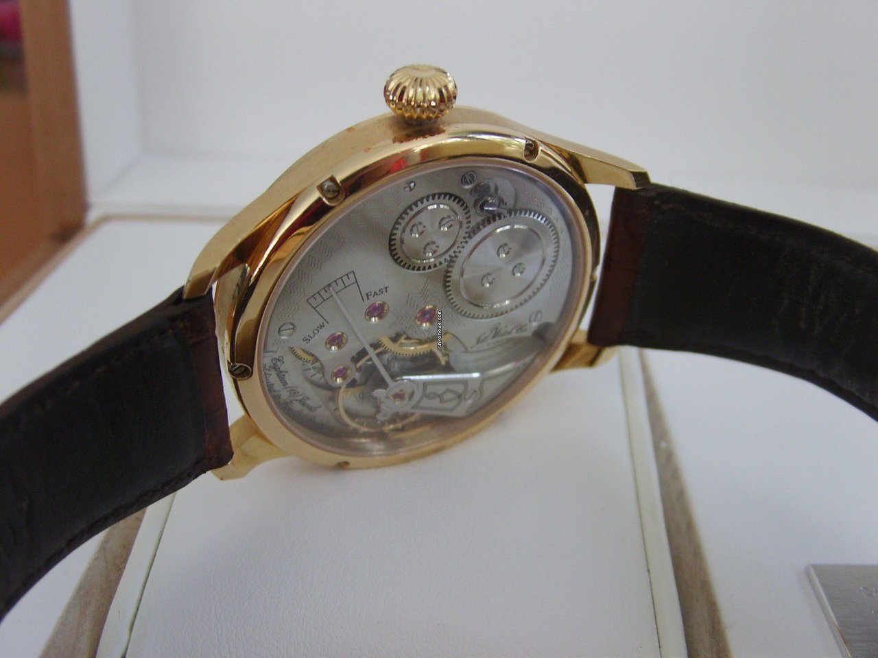 IMG_9081 IWC Portuguese Hand-Wound Manual winding Red gold IW5442-01 Replica 8