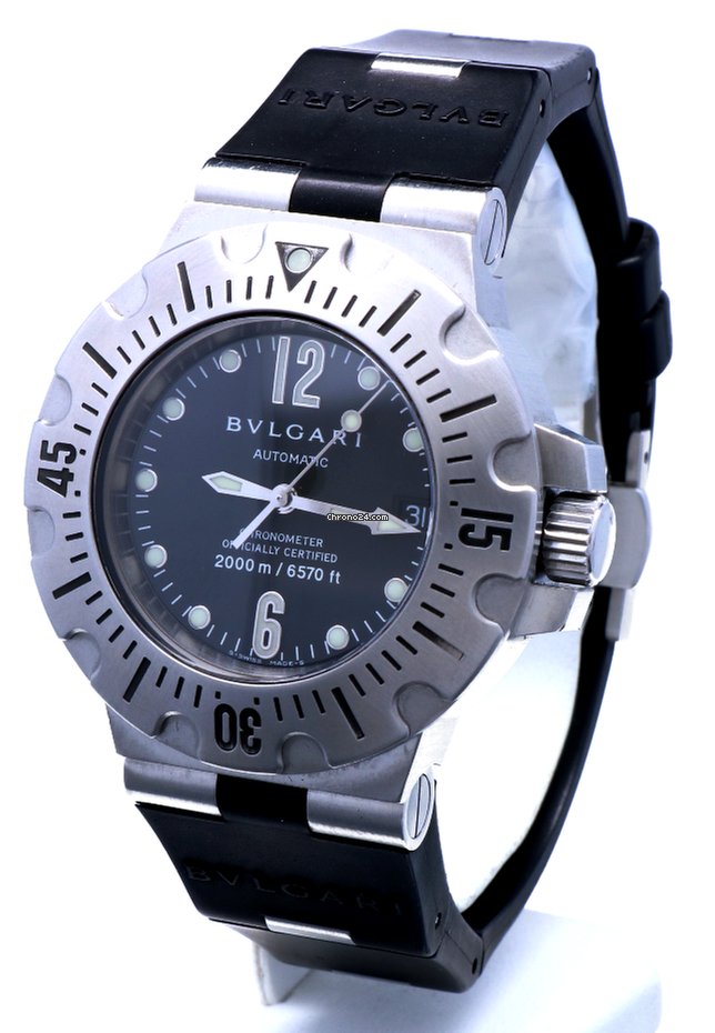 IMG_9081 Bulgari Diagono Mens watch Unisex Automatic Steel SD42S Replica 8