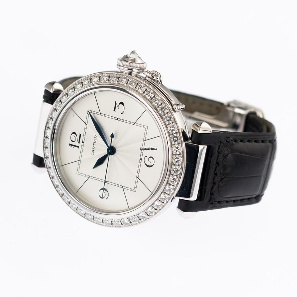 IMG_9081 Cartier Pasha Automatic White gold WJ120251 Replica 8