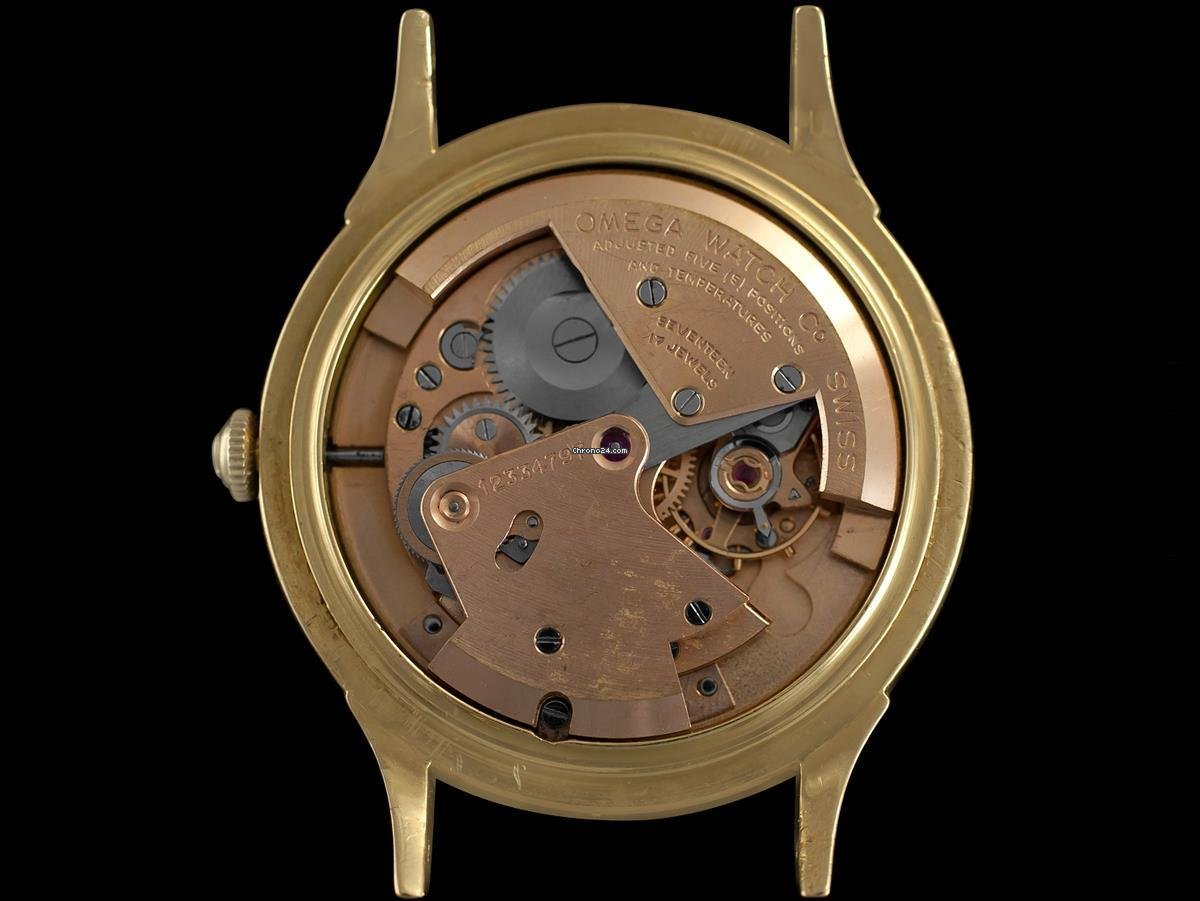 IMG_9081 Omega Constellation Mens watch Unisex Automatic Yellow gold 5817 Replica 8