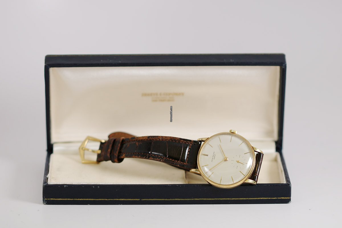 Patek Philippe Calatrava Mens watch Unisex Manual winding Yellow gold 3410 Replica 8