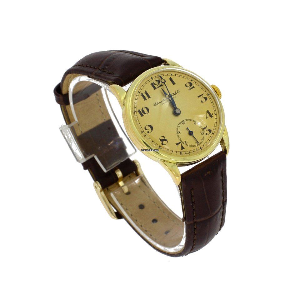 IMG_9081 IWC Mens watch Unisex Manual winding Yellow gold 975402 Replica 8