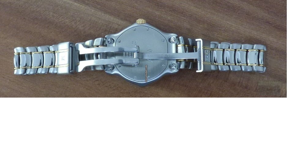 IMG_9081 Ebel 1911 Womens watch Quartz Gold Steel 1087221 Replica 8