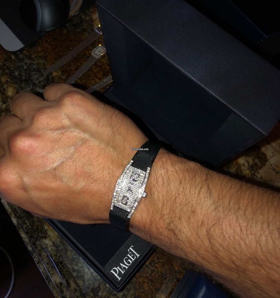 IMG_9081 Piaget Mens watch Unisex Quartz White gold Original $80,000 List, Complete w original Box & Paperwork Replica 8