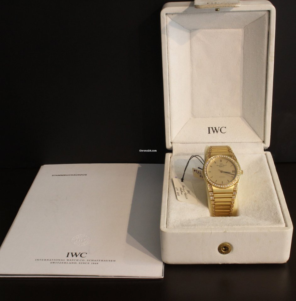 IMG_9081 IWC Ingenieur Mens watch Unisex Automatic Yellow gold 910 Replica 8