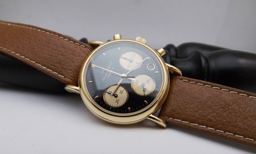 IWC Portofino Chronograph Quartz Rose gold IW3730 Replica 8