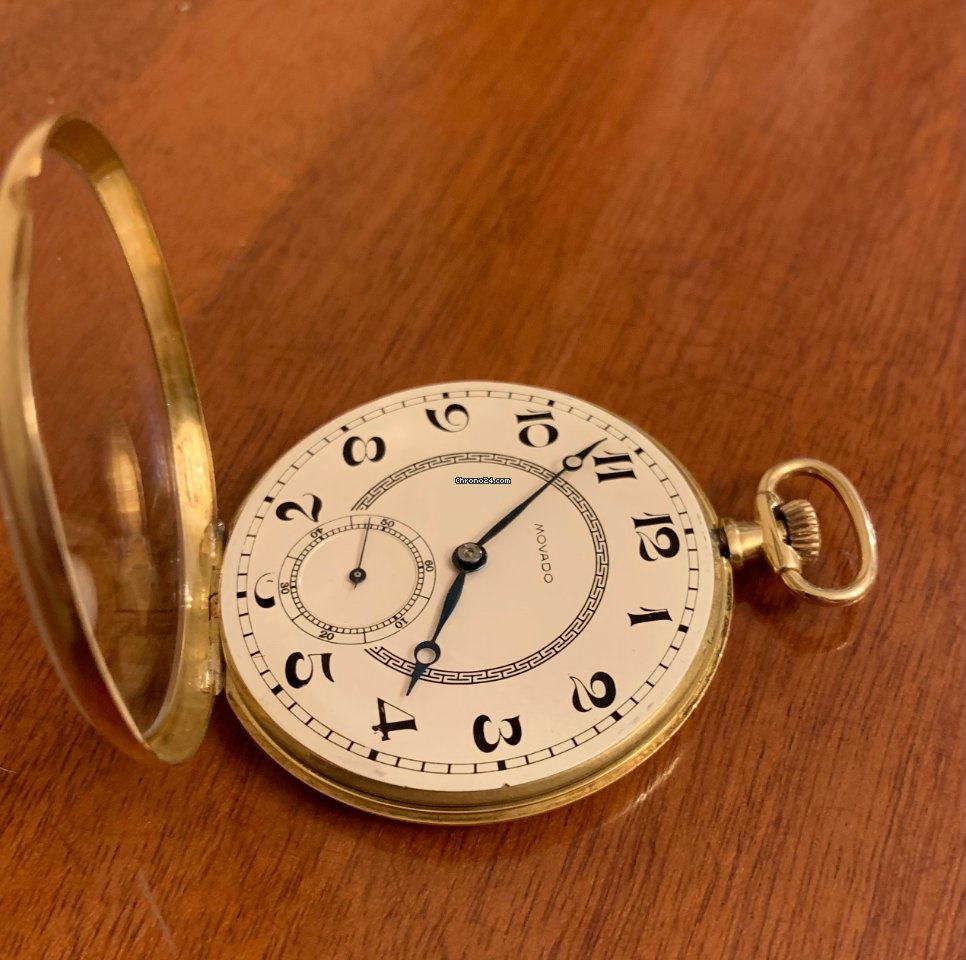 IMG_9081 Movado Mens watch Unisex Manual winding Yellow gold 0668265 7614 Replica 8