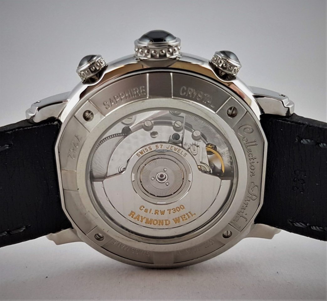 IMG_9081 Raymond Weil Parsifal Mens watch Unisex Automatic Steel 7242-STC-05661 Replica 8