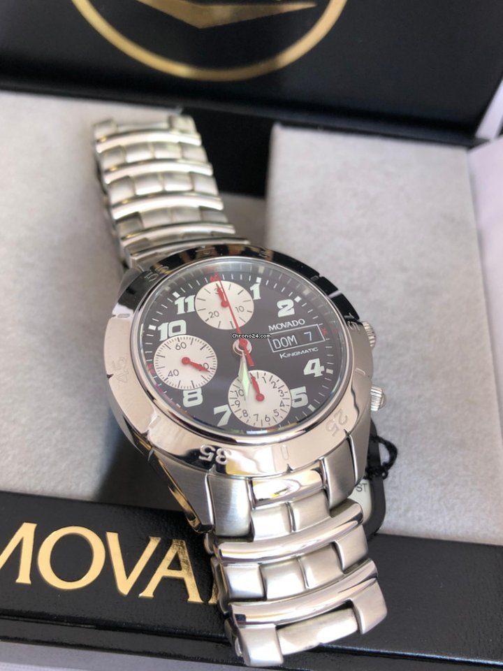 Movado Kingmatic Mens watch Unisex Automatic Steel Ref. 0604371-84-G5-0897 -R29-4 992 Replica 8