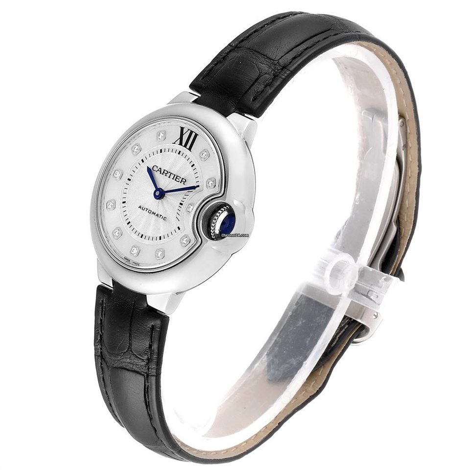 IMG_9081 Cartier Ballon Bleu 33mm Womens watch Automatic Steel W4BB0009 Replica 8