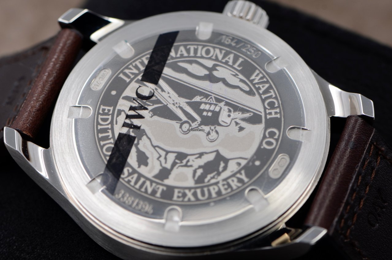 IMG_9081 IWC Pilot Mens watch Unisex Automatic White gold IW326102 Replica 8