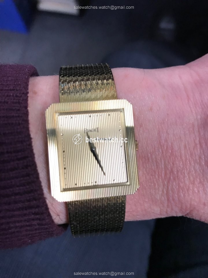 Piaget Protocole Mens watch Unisex Quartz Yellow gold 8154-B12
