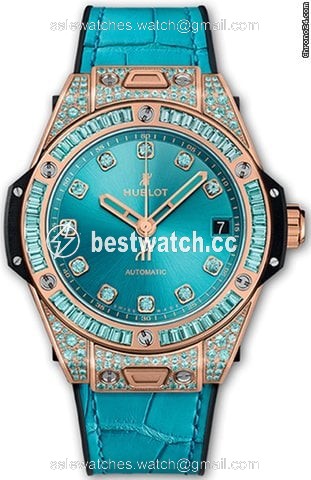 Hublot Big Bang Womens watch Automatic Rose gold 465.OX.898T.LR.0919