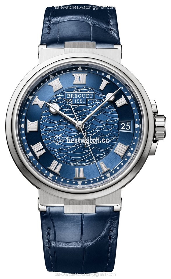 Breguet Marine Mens watch Unisex Automatic White gold 5517bb y2 9zu