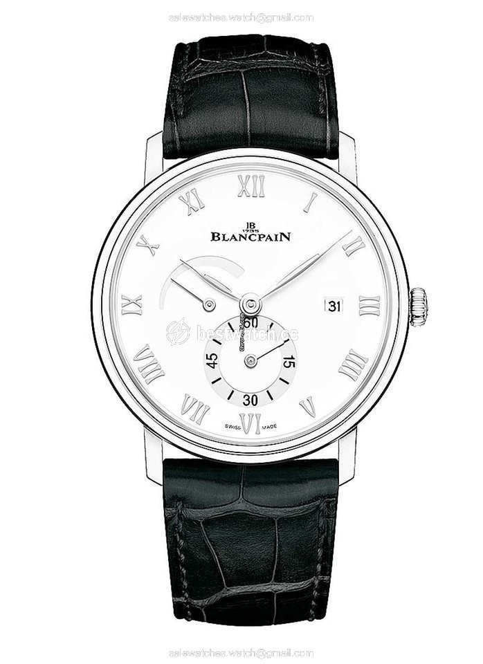 Blancpain Villeret Ultra-Slim Mens watch Unisex Manual winding Steel 6606A-1127-55B
