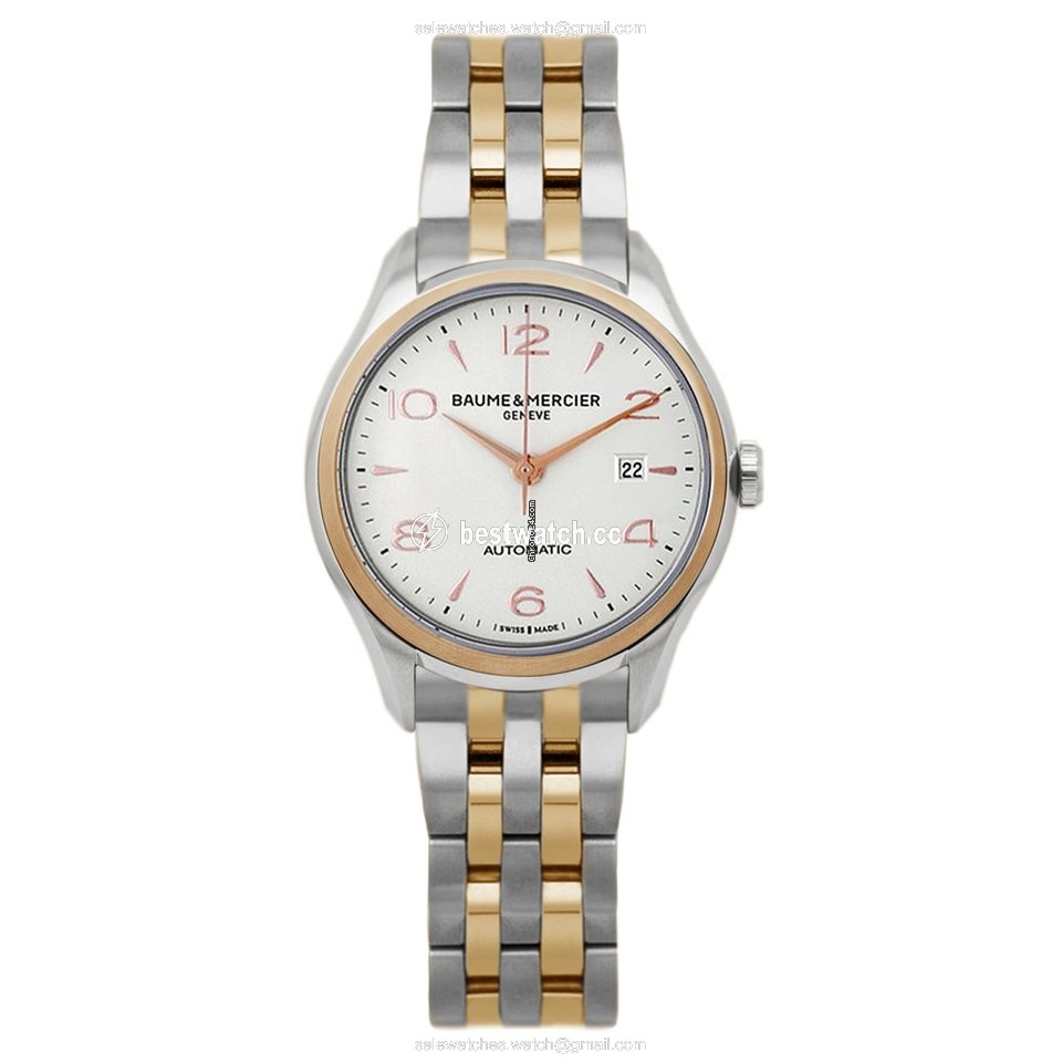 Baume & Mercier Clifton Womens watch Automatic Gold Steel M0A10152