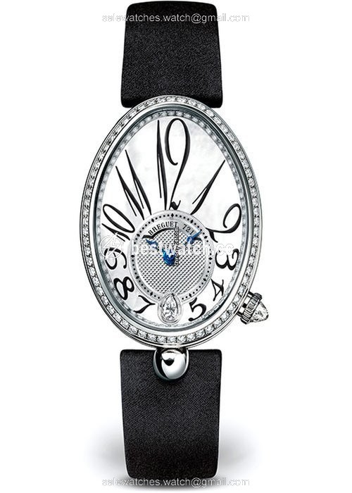 Breguet Reine de Naples Womens watch Automatic White gold 8918BB 58 864 D00D