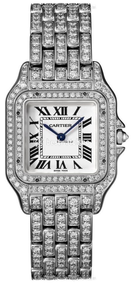 Cartier Panthere Womens watch Quartz White gold HPI01130