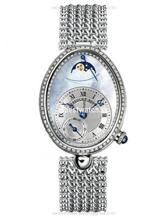 Breguet Reine de Naples Automatic White gold 8908BB 52 J20 D000