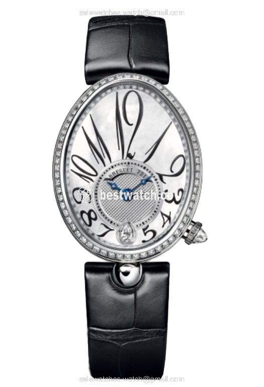 Breguet Reine de Naples White gold 8918BB 58 964 D00D