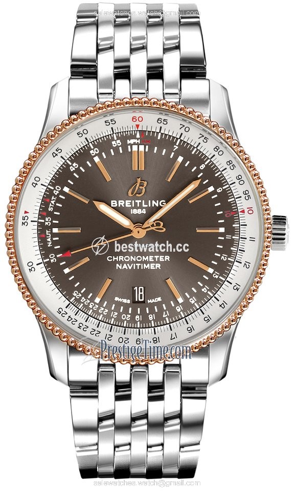 Breitling Navitimer Mens watch Unisex Automatic Gold Steel u17326211m1a1