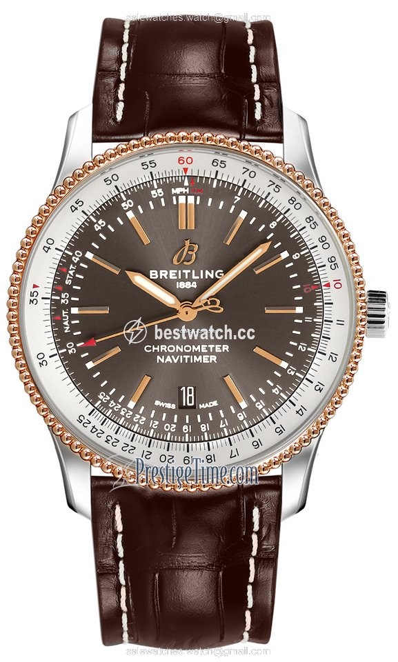 Breitling Navitimer Mens watch Unisex Automatic Gold Steel u17326211m1p2