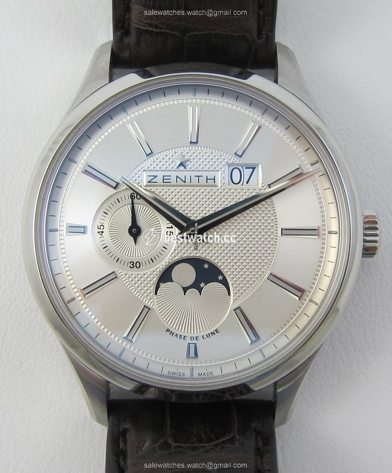Zenith Captain Moonphase Mens watch Unisex Automatic Steel 03.2140.691 02.C498