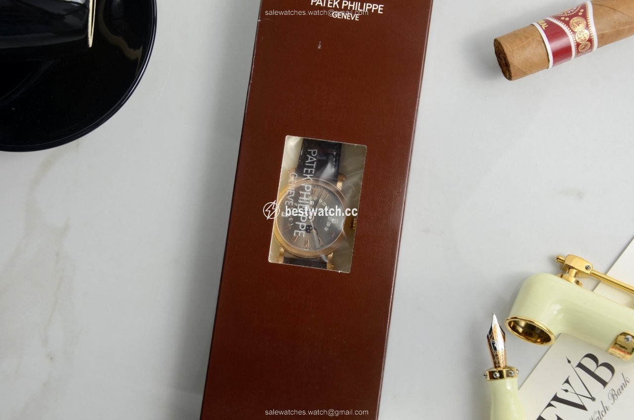 Patek Philippe Perpetual Calendar Mens watch Unisex Automatic Rose gold 5059R-017