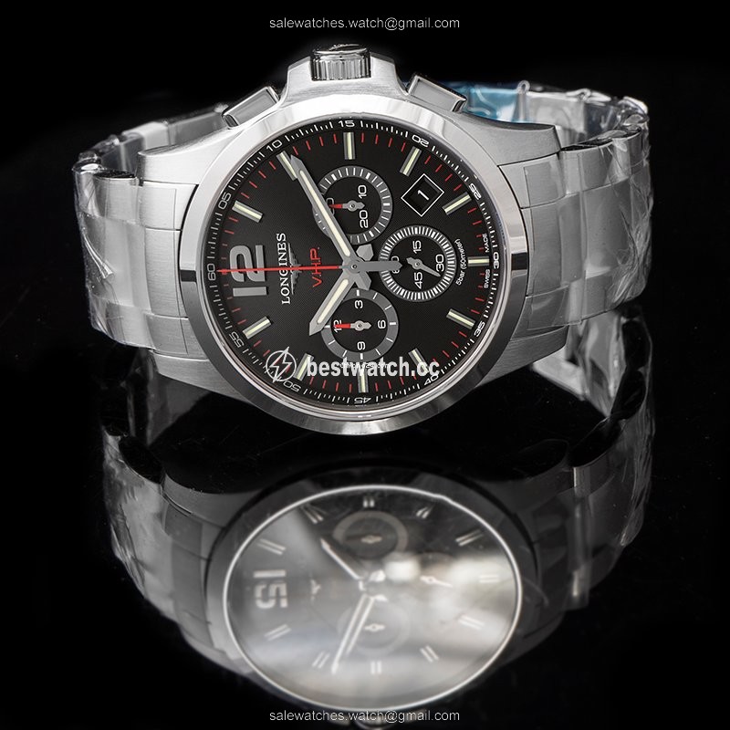 Longines Conquest Mens watch Unisex Quartz Steel L37274566