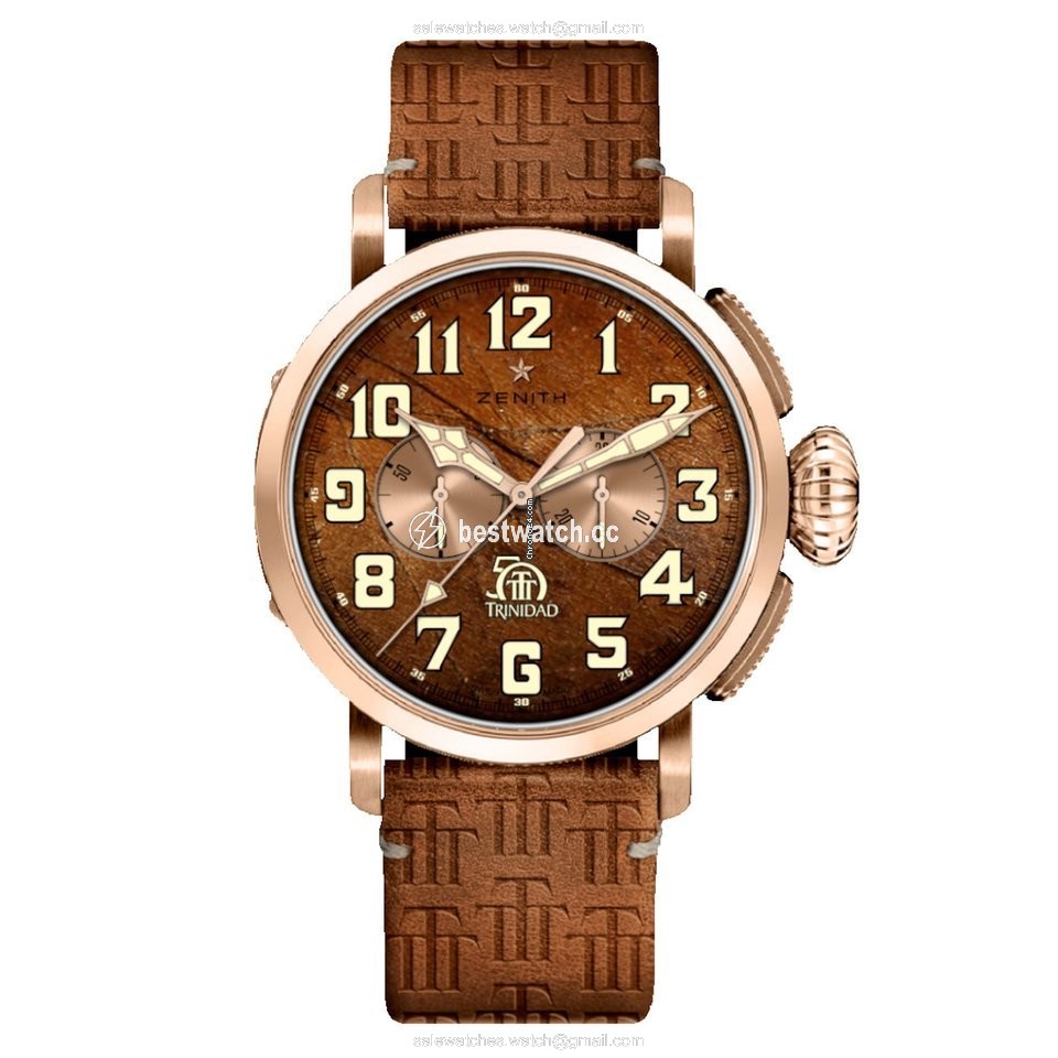 Zenith Pilot Mens watch Unisex Automatic Rose gold 18.2430.4069 77.C811