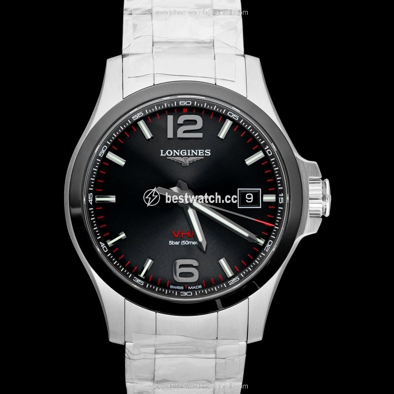 Longines Conquest Mens watch Unisex Quartz Steel L37294566