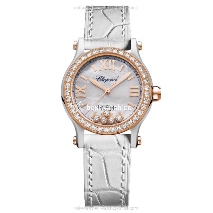 Chopard Happy Sport Womens watch Automatic Gold Steel 278573-6020