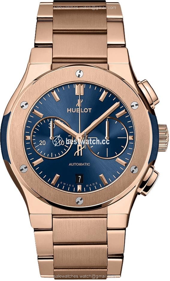 Hublot Classic Fusion Mens watch Unisex Automatic Rose gold 540.ox.7180.ox