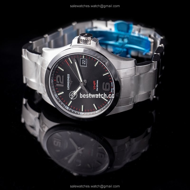 Longines Conquest Mens watch Unisex Quartz Steel L37194566