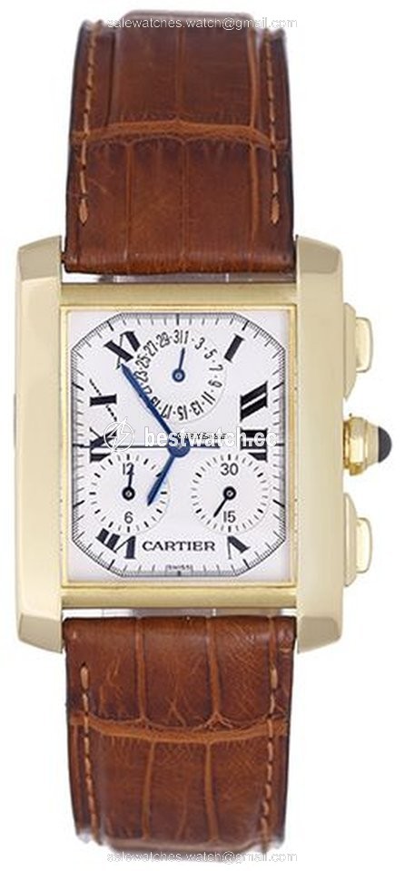 Cartier Tank Francaise Mens watch Unisex Quartz W5000R2