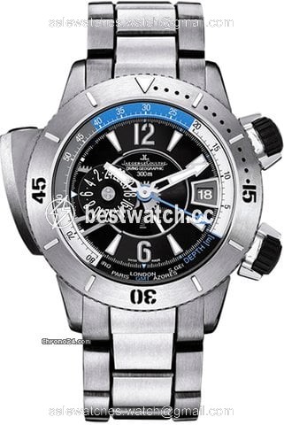 Jaeger-LeCoultre Master Compressor Diving Pro Geographic Mens watch Unisex Automatic Titanium Q185T170