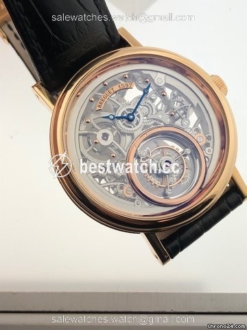 Breguet Classique Complications Mens watch Unisex Manual winding Rose gold 5335br 42 9w6