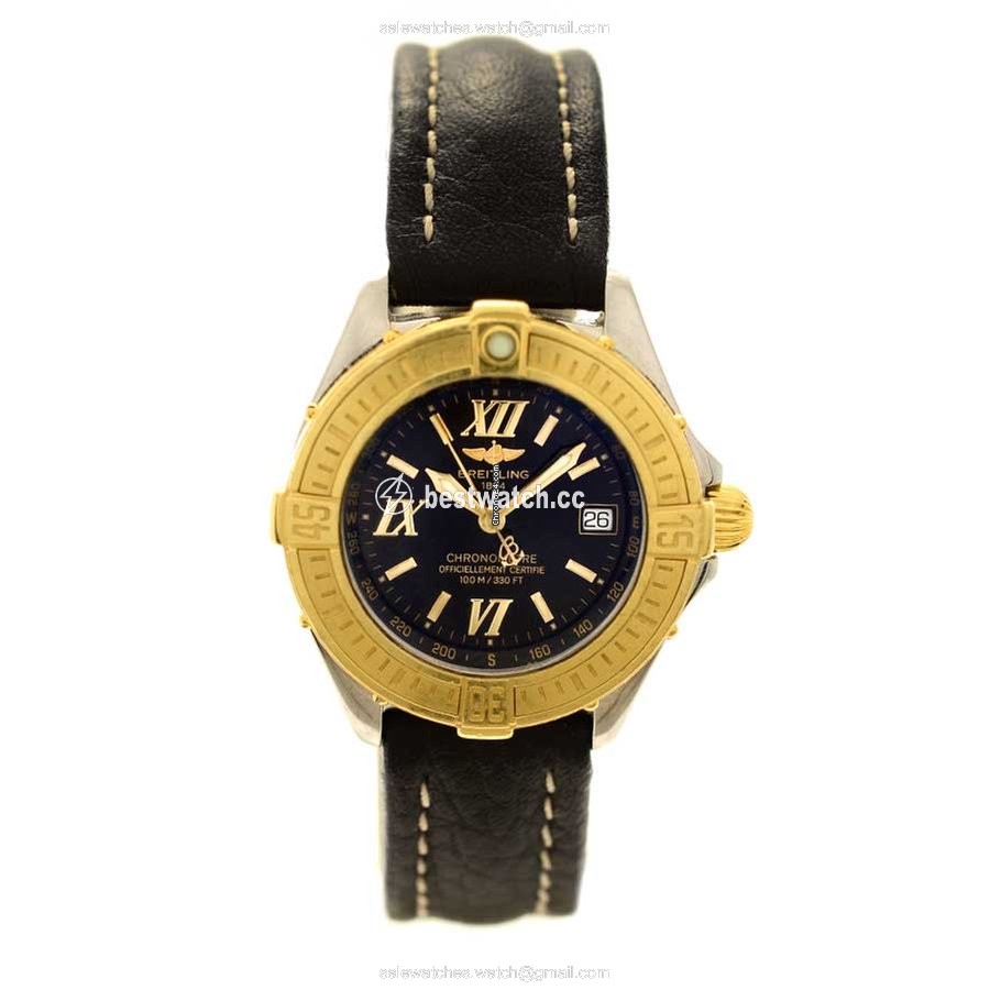 Breitling Quartz Gold Steel D67365
