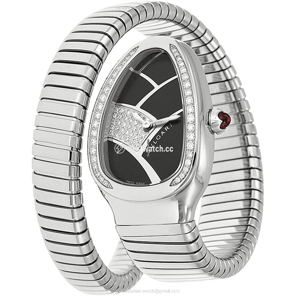 Bulgari Serpenti Womens watch Quartz Steel 101984 SP35BD1SDS.1T L