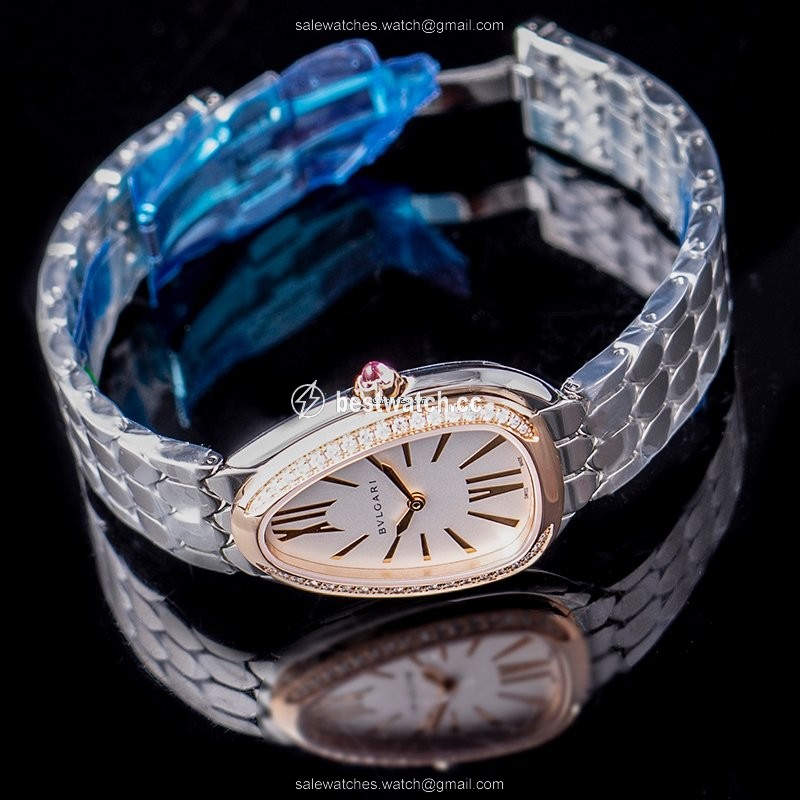 Bulgari Serpenti Womens watch Quartz Rose gold 103143